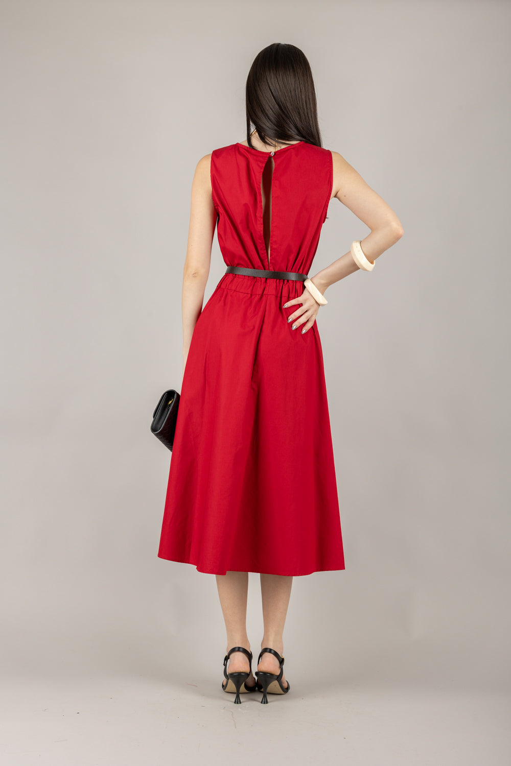 VICOLO - TD2518 - ABITO CON CINTA
