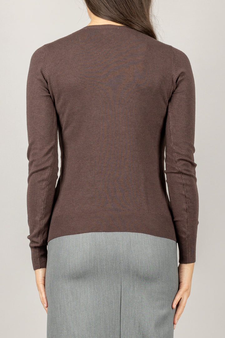 VICOLO - 44011F - MAGLIA GIROCOLLO MANICA LUNGA