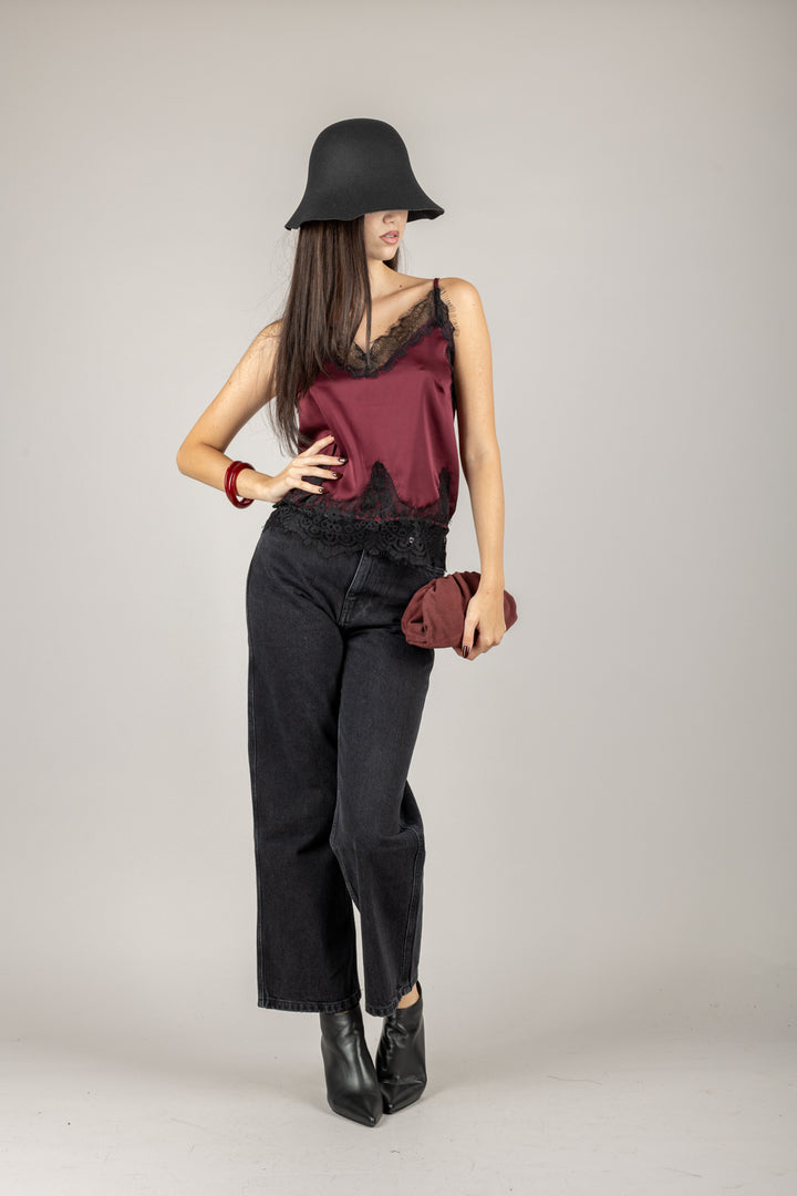 VICOLO - TF1250 - TOP PIZZO SCOLLO A V