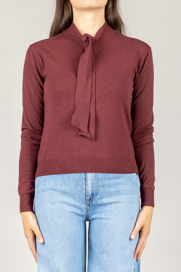 VICOLO - 44005F - MAGLIA CON FUSCIACCA