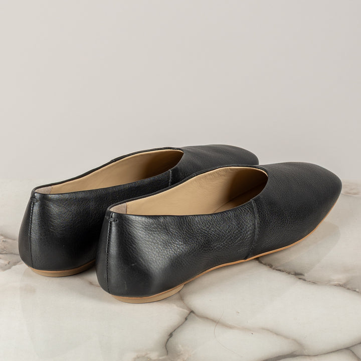 MM MaxMara - 2526526017 - BALLERINA IN PELLE PUNTA SQUADRATA CATULLO