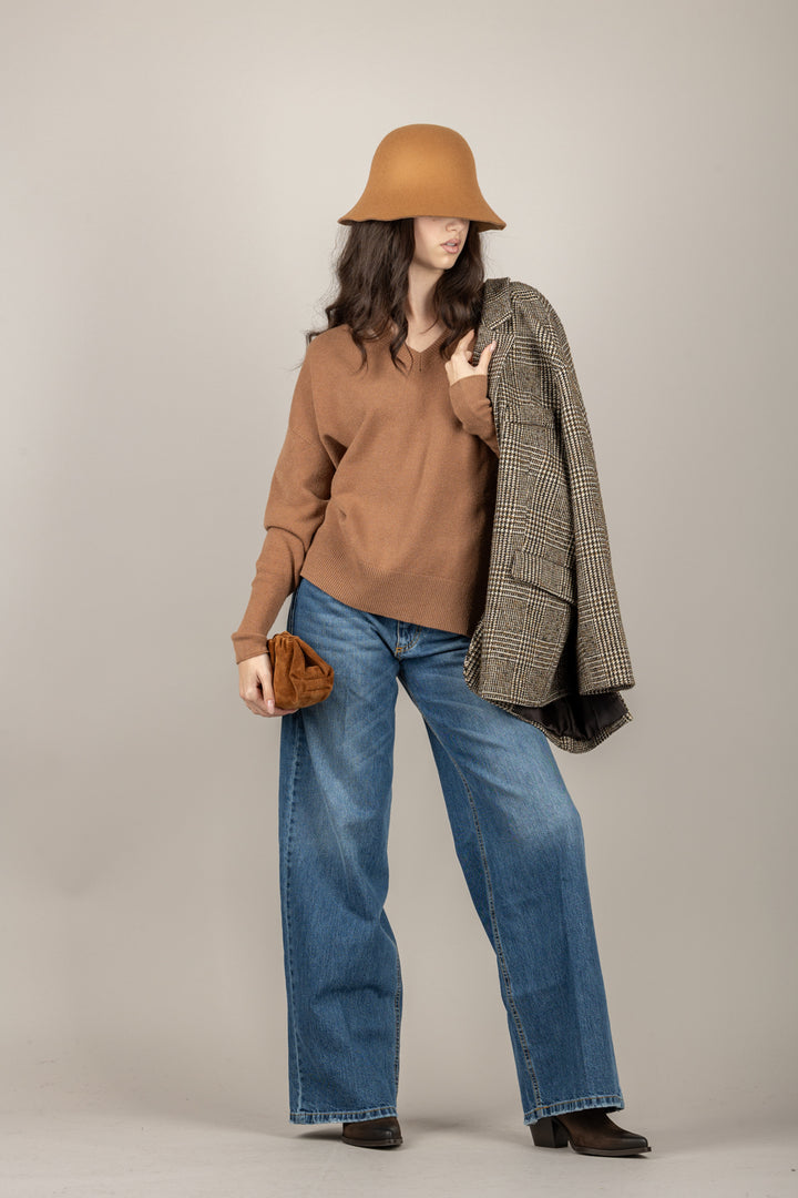 TENSIONE IN - AI730AI25 - MAGLIA SCOLLO A V CUT/OUT