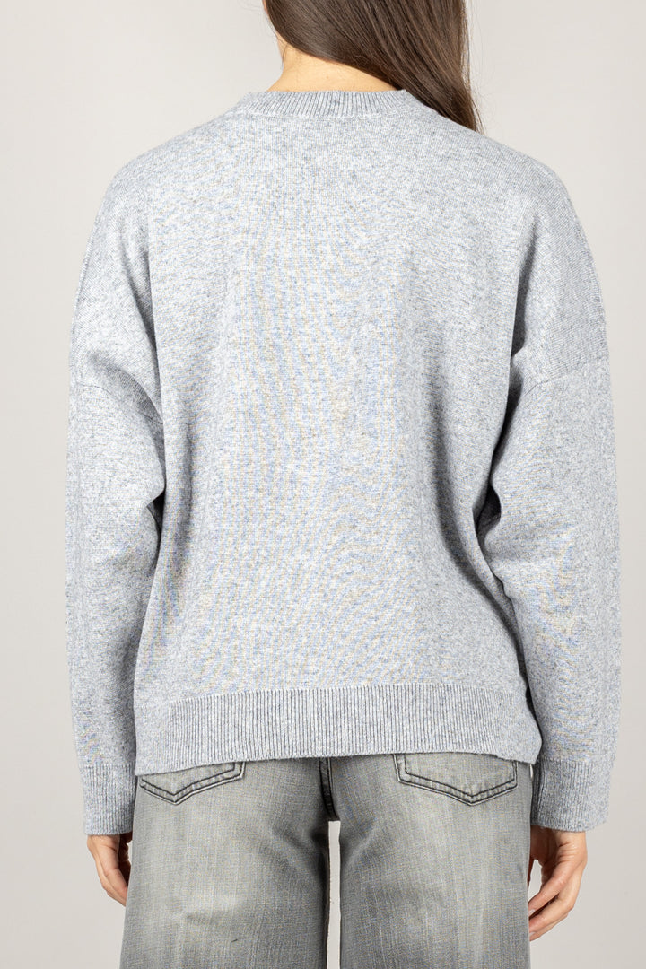 VICOLO - 22021F - MAGLIA OVER GIROCOLLO