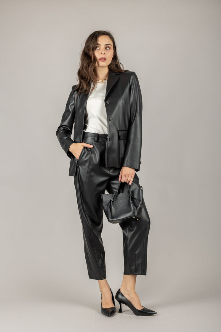 MM MaxMara - 2526786067 - PANTALONE IN ECOPELLE ANSELMO