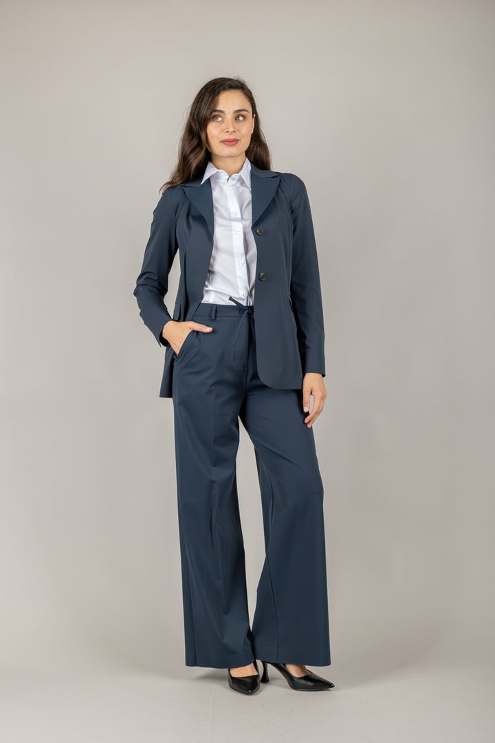 MM MaxMara - 2526786057 - PANTALONE PALAZZO COULISSE VERRES