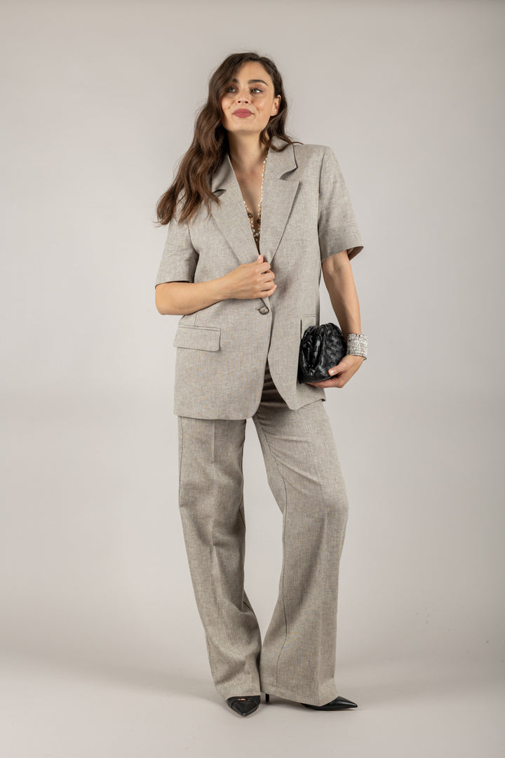 VICOLO - TD1975 - PANTALONE GAMBA DRITTA