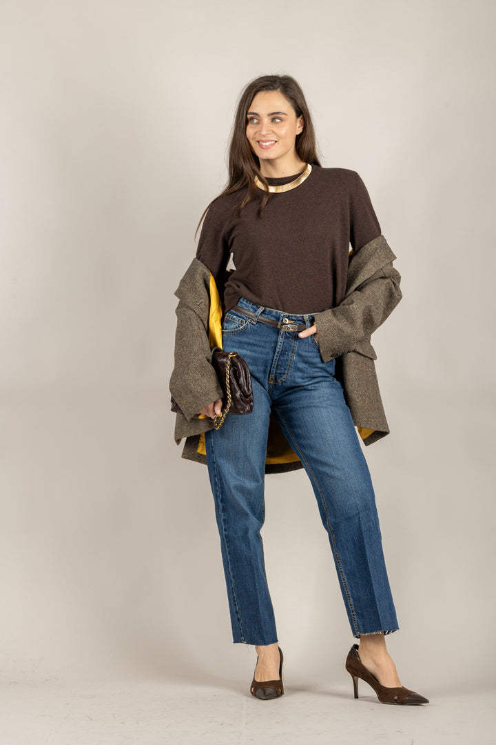 VICOLO - 22206F - MAGLIA GIROCOLLO