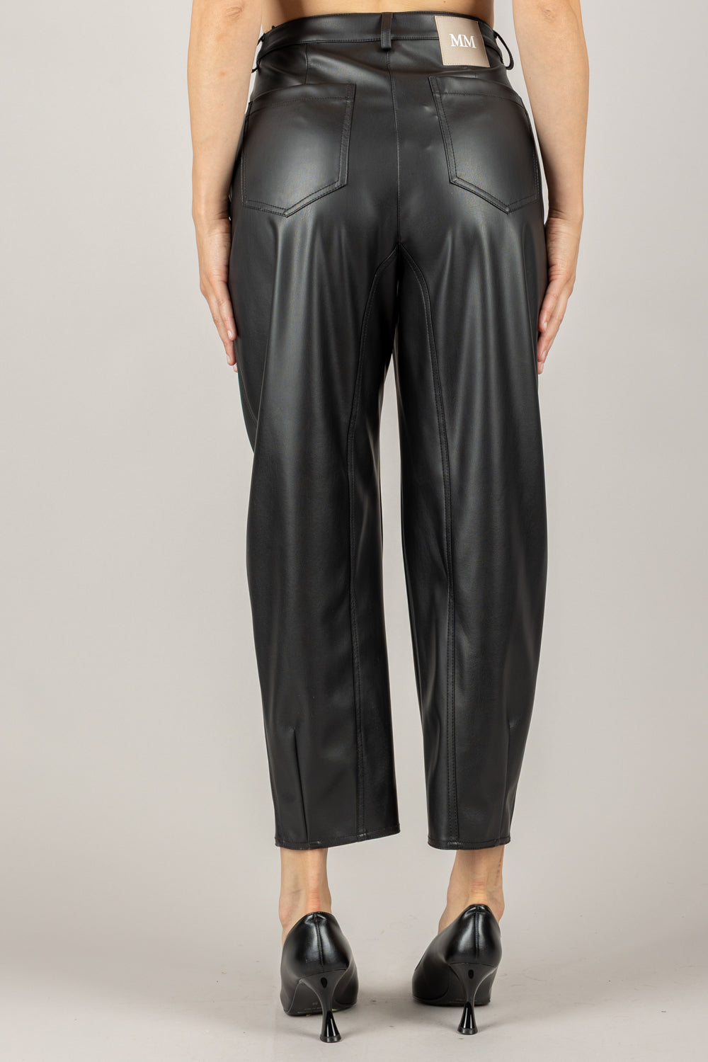 MM MaxMara - 2526786067 - PANTALONE IN ECOPELLE ANSELMO