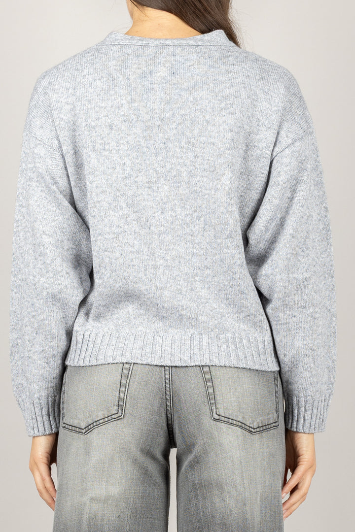 VICOLO - 77032F - CARDIGAN BOTTONI ORO