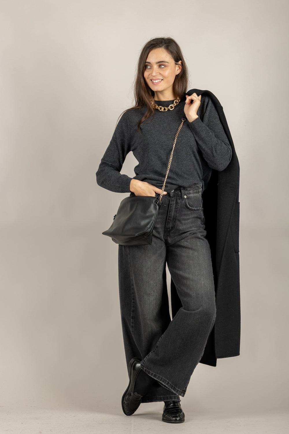 VICOLO - 22206F - MAGLIA GIROCOLLO