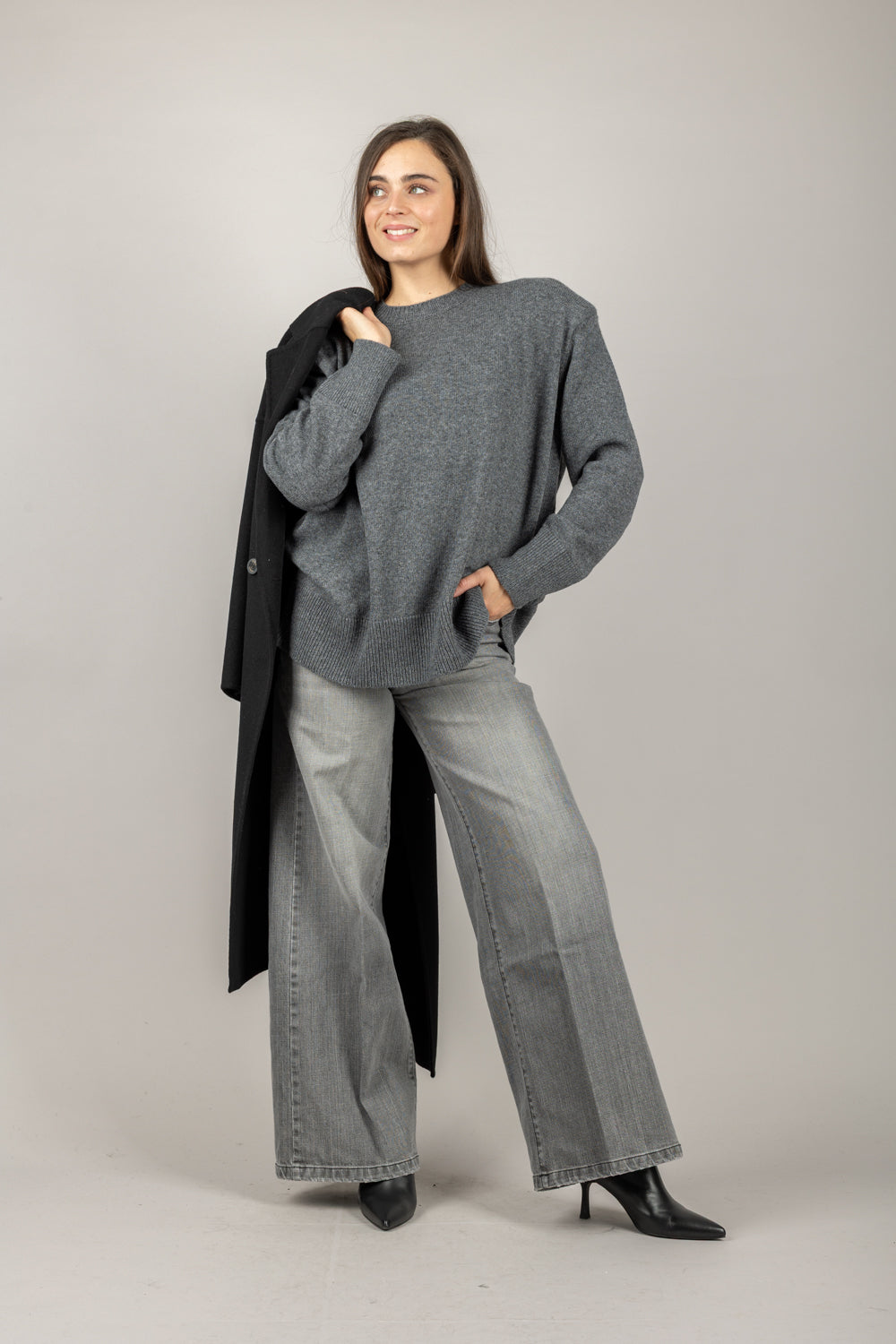 TENSIONE IN - W5HMJ60A359 - MAGLIA OVER CON SPALLINE