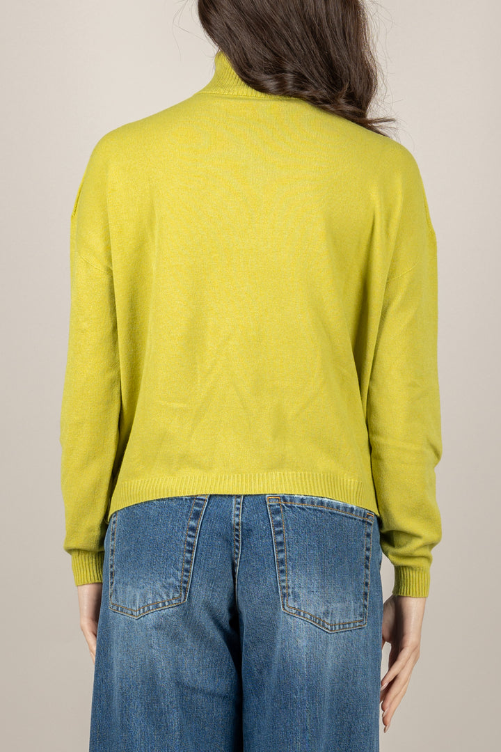 VICOLO - 22203F - MAGLIA A COLLO ALTO