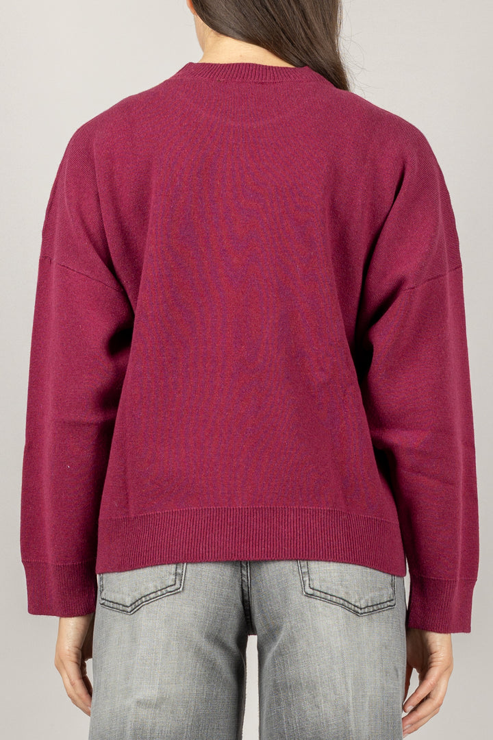 VICOLO - 22021F - MAGLIA OVER GIROCOLLO