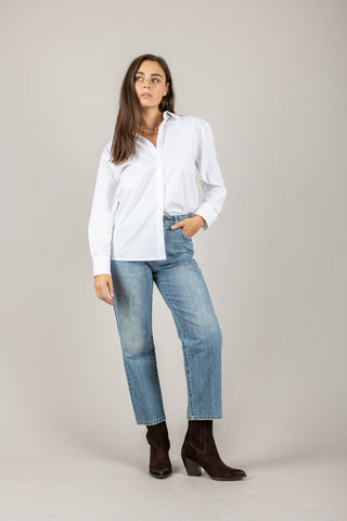 TENSIONE IN - 26C966 - CAMICIA OVER IN POPELINE