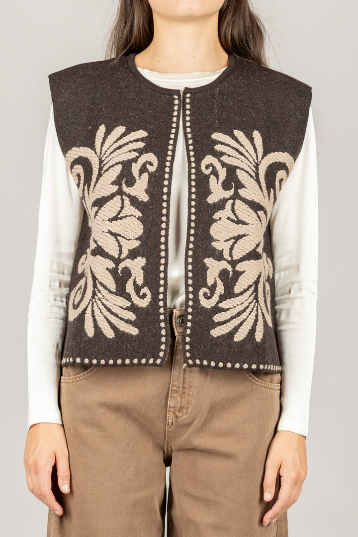 TENSIONE IN - W5HMG35A400 - GILET ETNICO