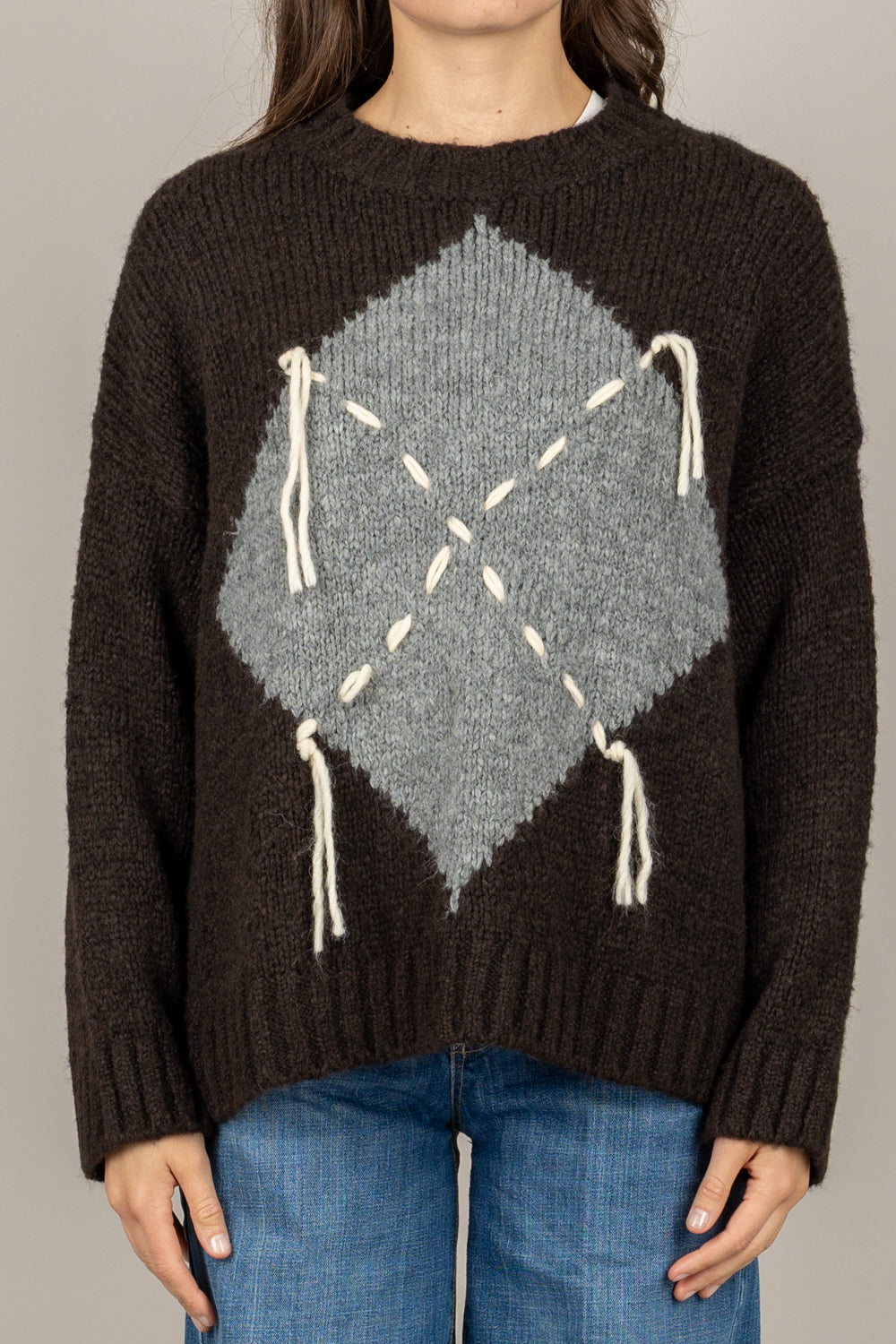 TENSIONE IN - D82000 - MAGLIA ROMBI