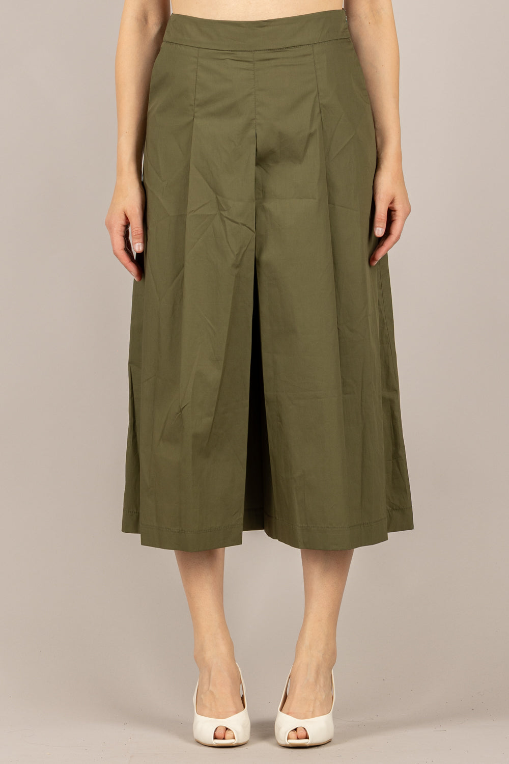 TENSIONE IN - 26P5030 - PANTAGONNA IN COTONE  MILITARE