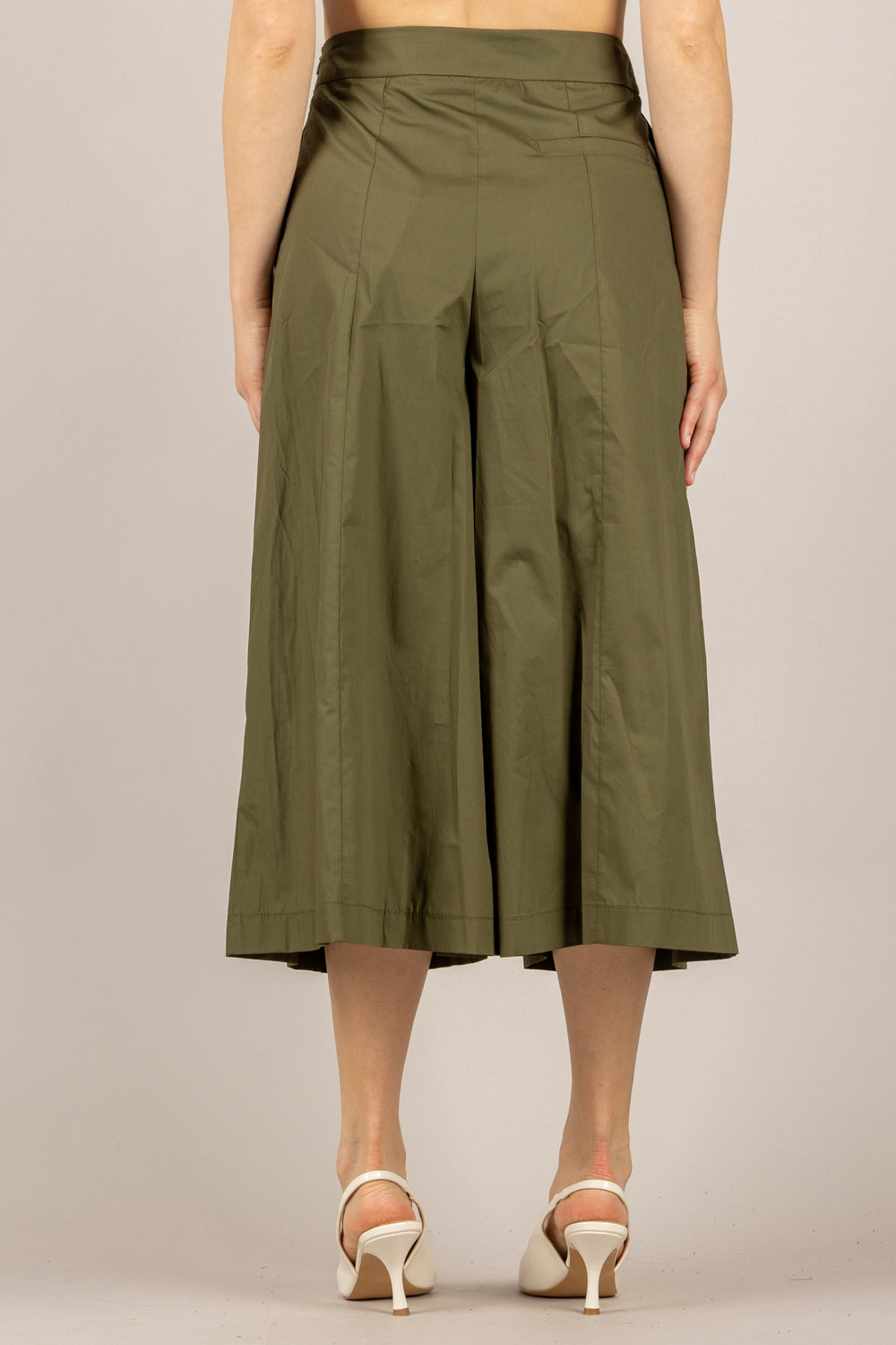 TENSIONE IN - 26P5030 - PANTAGONNA IN COTONE  MILITARE