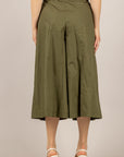 TENSIONE IN - 26P5030 - PANTAGONNA IN COTONE  MILITARE