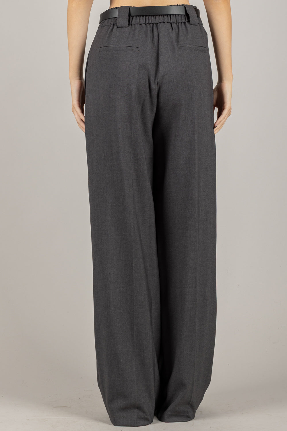 TENSIONE IN - 26P1046 - PANTALONE GAMBA DRITTA CON CINTURA