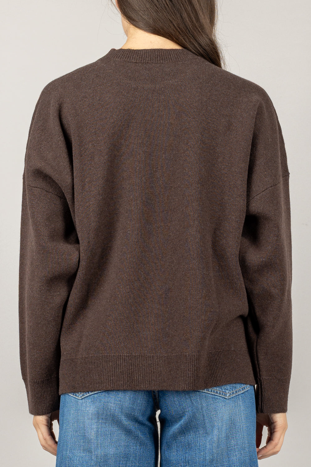 VICOLO - 22021F - MAGLIA OVER GIROCOLLO