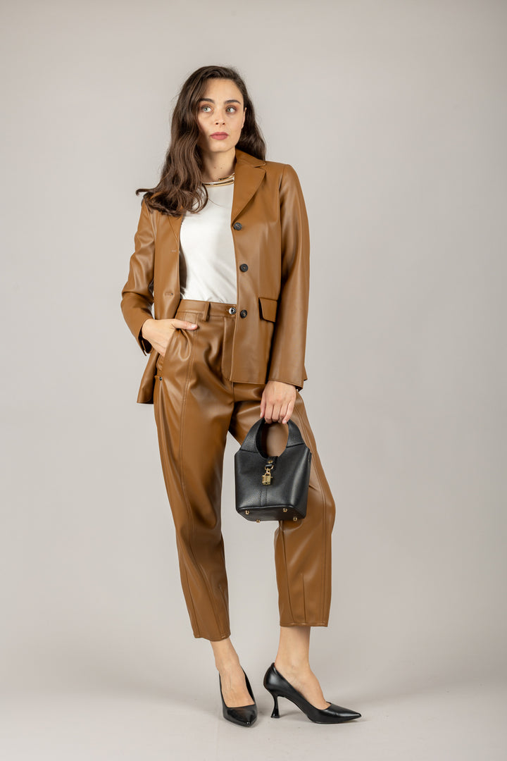 MM MaxMara - 2526786067 - PANTALONE IN ECOPELLE ANSELMO