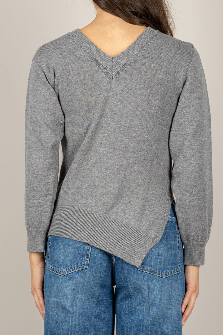 VICOLO - 77207F - MAGLIA SCOLLO POSTERIORE