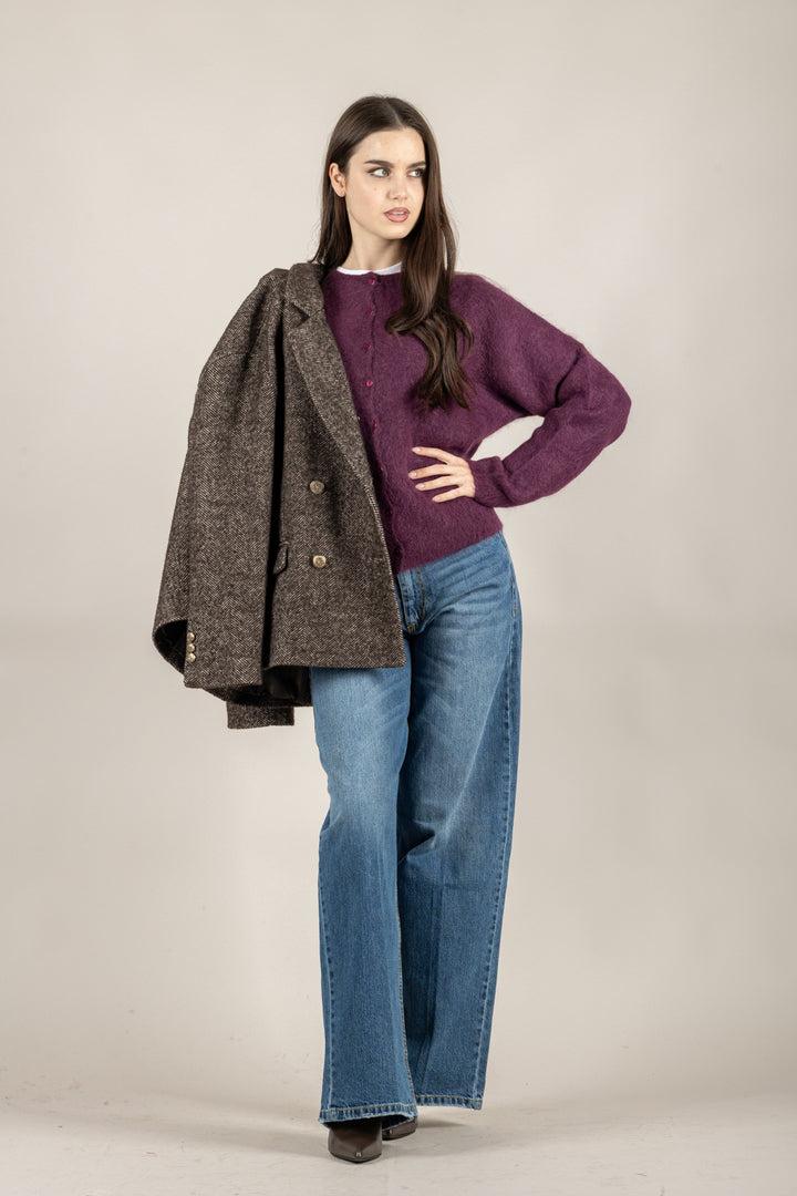 KONTATTO - 3M0866C - CARDIGAN CON BOTTONI