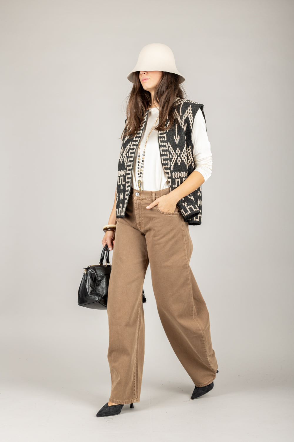 VICOLO - DF5110 - JEANS BARREL DENISE