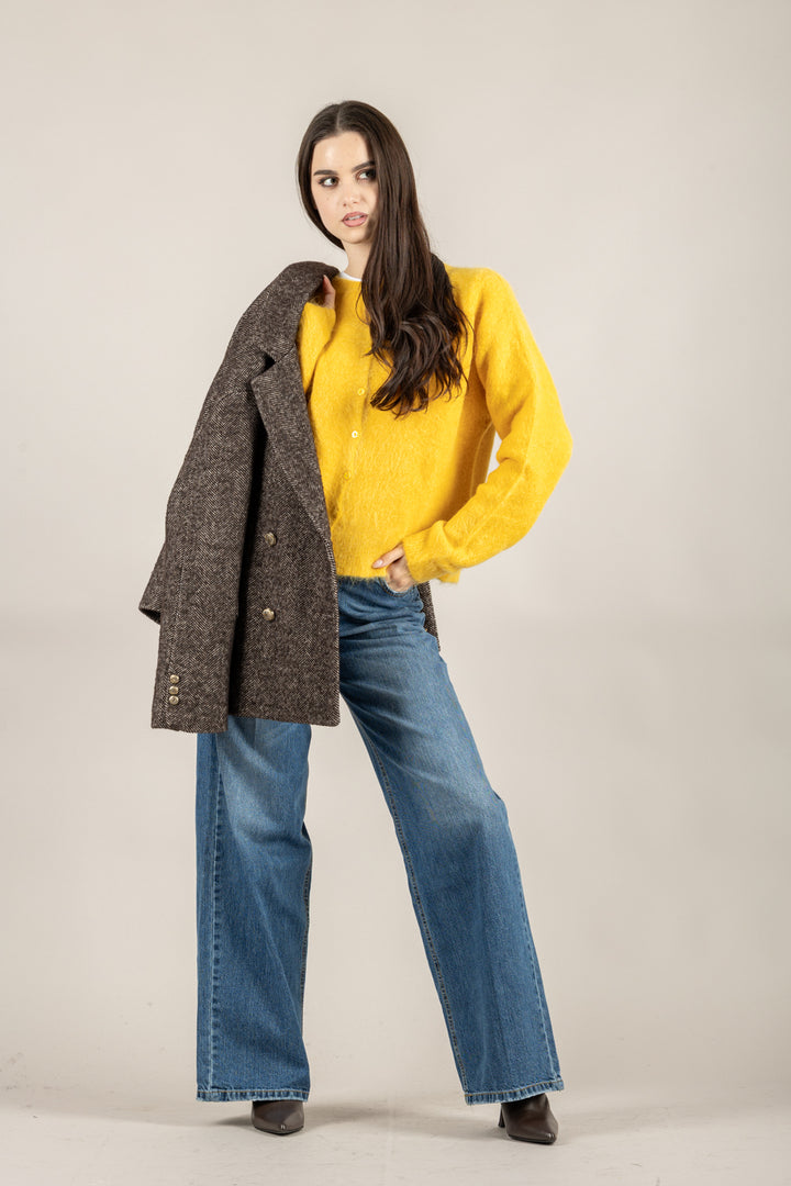 KONTATTO - 3M0866C - CARDIGAN CON BOTTONI