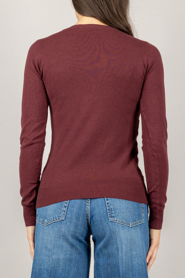 VICOLO - 44011F - MAGLIA GIROCOLLO MANICA LUNGA