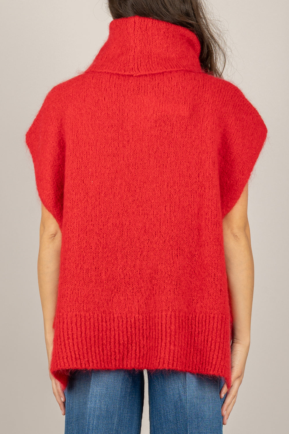 DIXIE - M277Y238 - MAGLIA MOHAIR COLLO ALTO