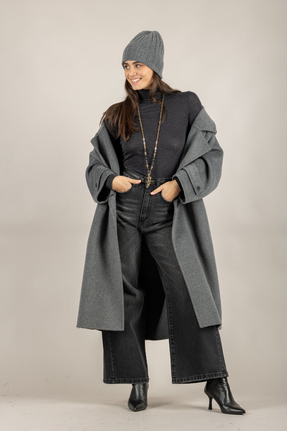 VICOLO - UF0201 - MAGLIA BASIC COLLO ALTO