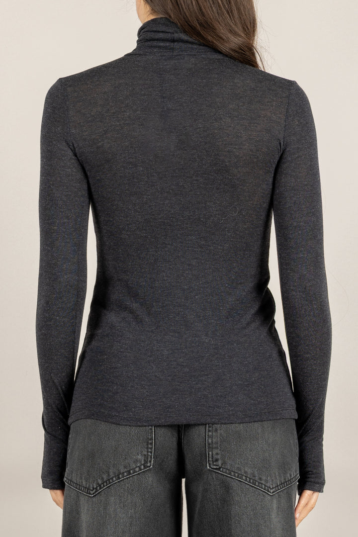 VICOLO - UF0201 - MAGLIA BASIC COLLO ALTO