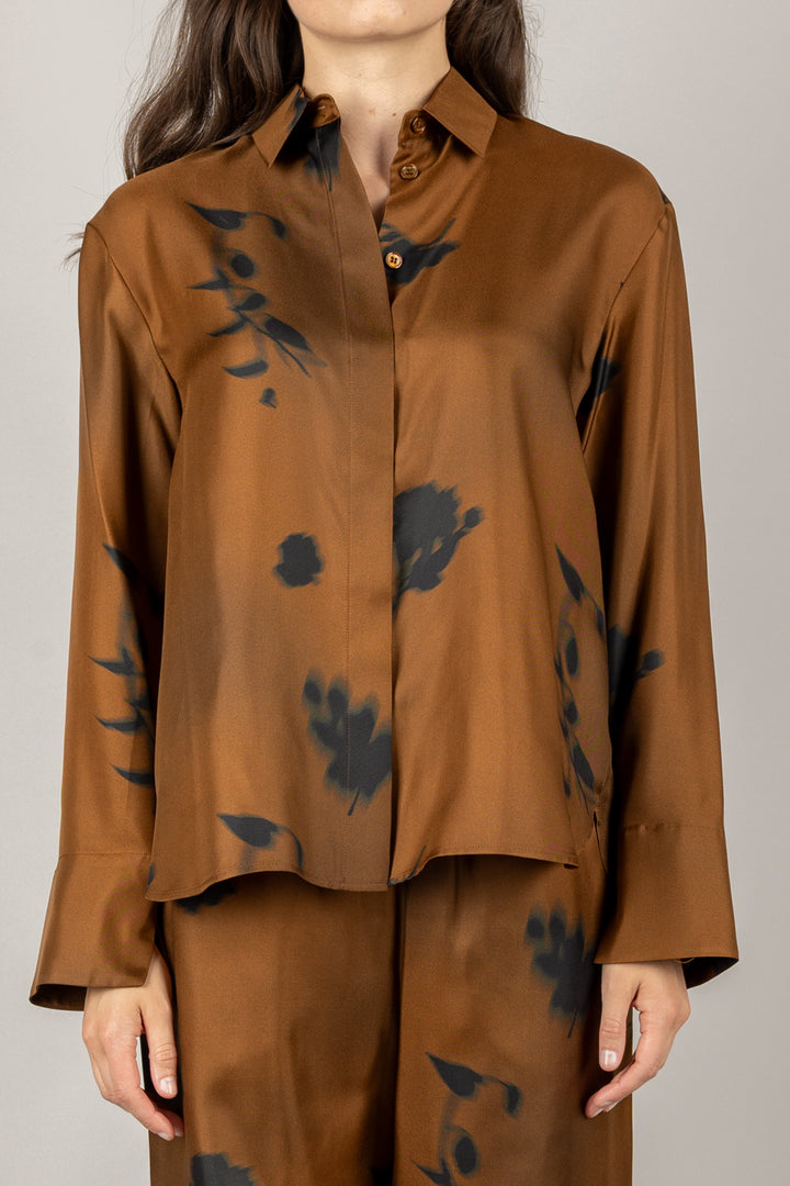 MM MaxMara - 25261160576 - CAMICIA IN SETA FANTASIA FLOREALE ERACLEA