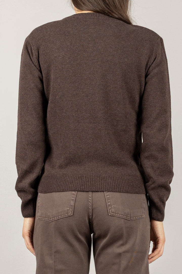 TENSIONE IN - D81026-APP5 - MAGLIA CON SPALLINE