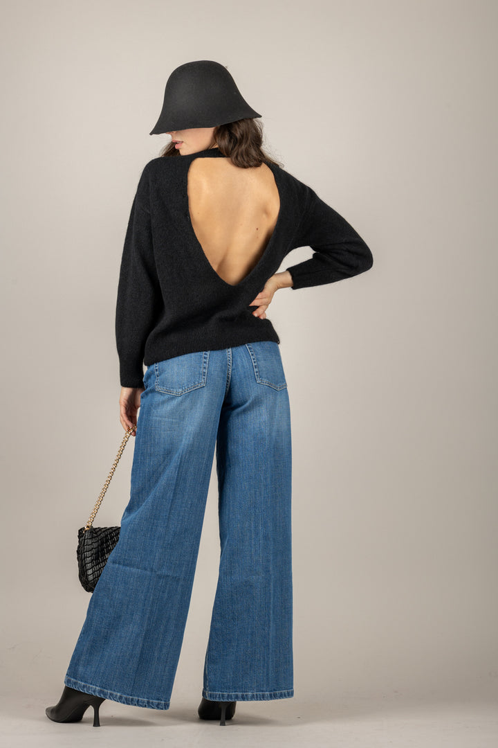 DIXIE - M277Y226 - MAGLIA MANICHE LUNGHE SCOLLO SCHIENA