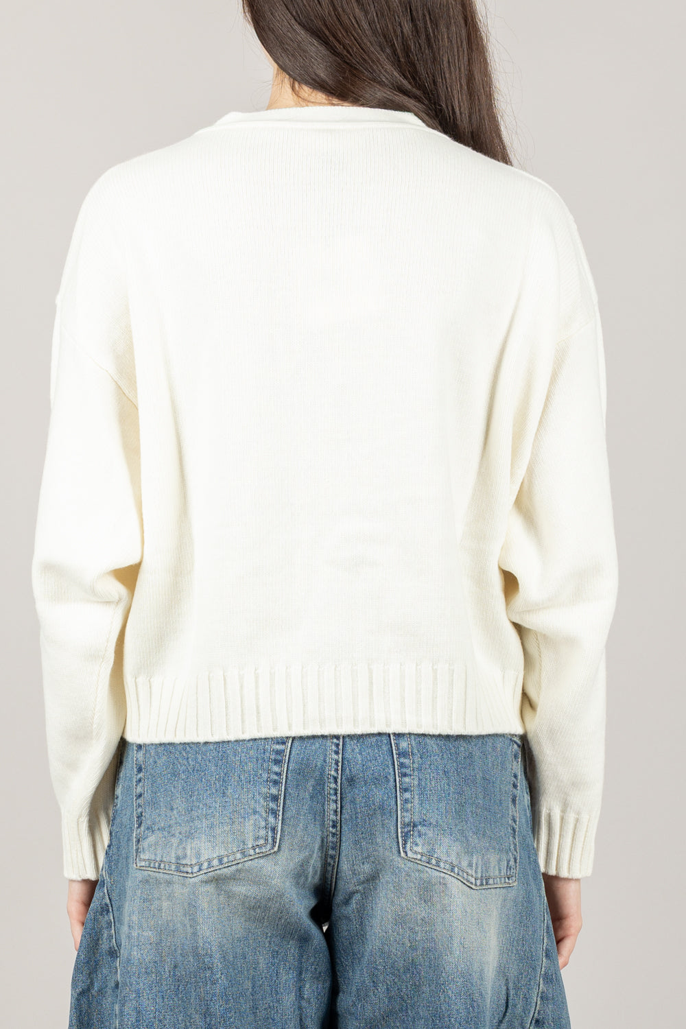 VICOLO - 77032F - CARDIGAN BOTTONI ORO