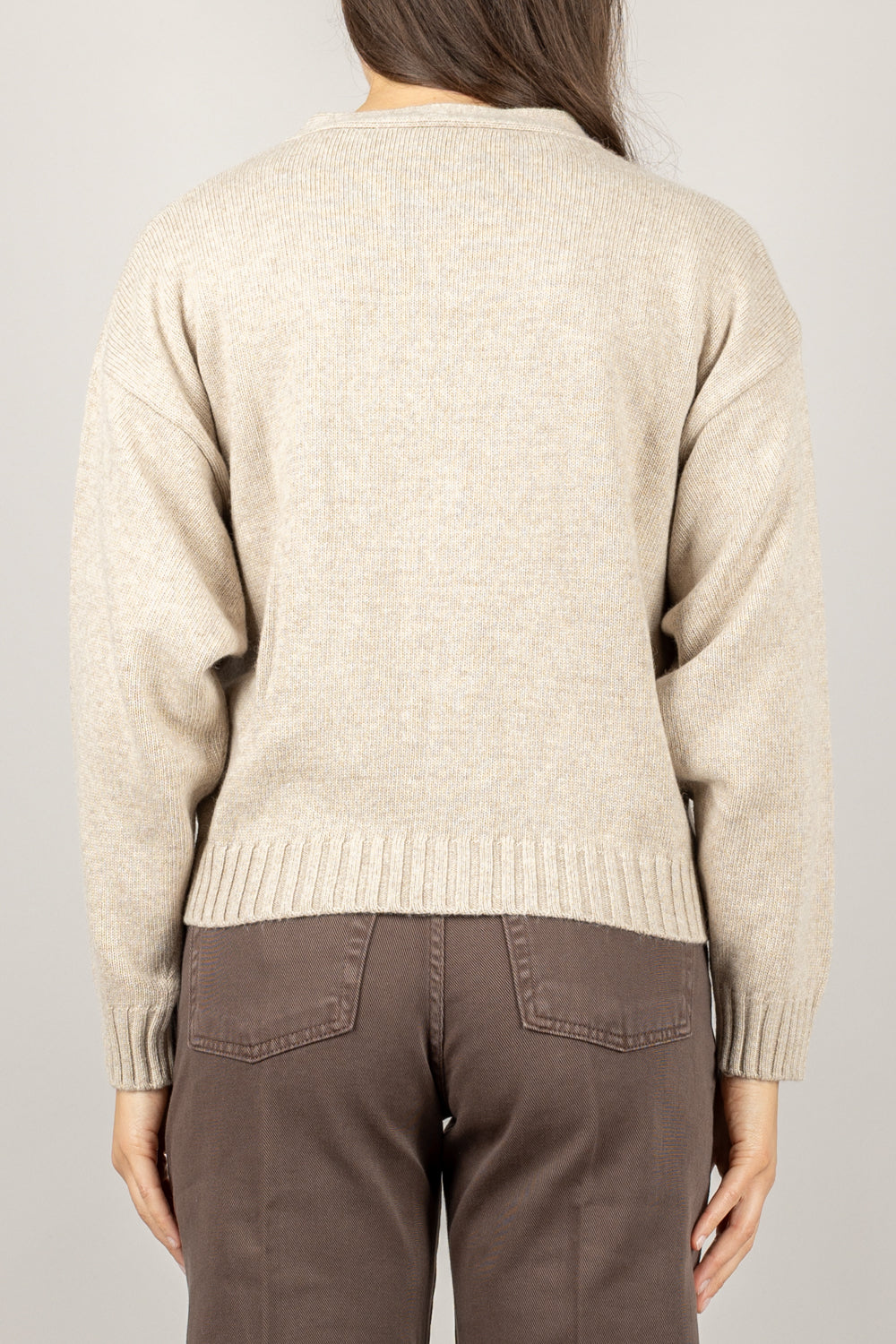 VICOLO - 77032F - CARDIGAN BOTTONI ORO