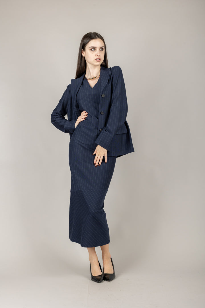MM MaxMara - 2526916087 - GIACCA GESSATA FIT DRITTO TODI