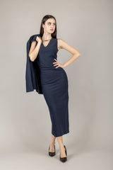 MM MaxMara - 2526626047 - ABITO GIROMANICA GESSATO NEWPORT