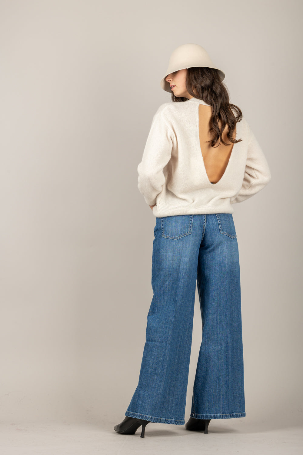 DIXIE - M277Y226 - MAGLIA MANICHE LUNGHE SCOLLO SCHIENA