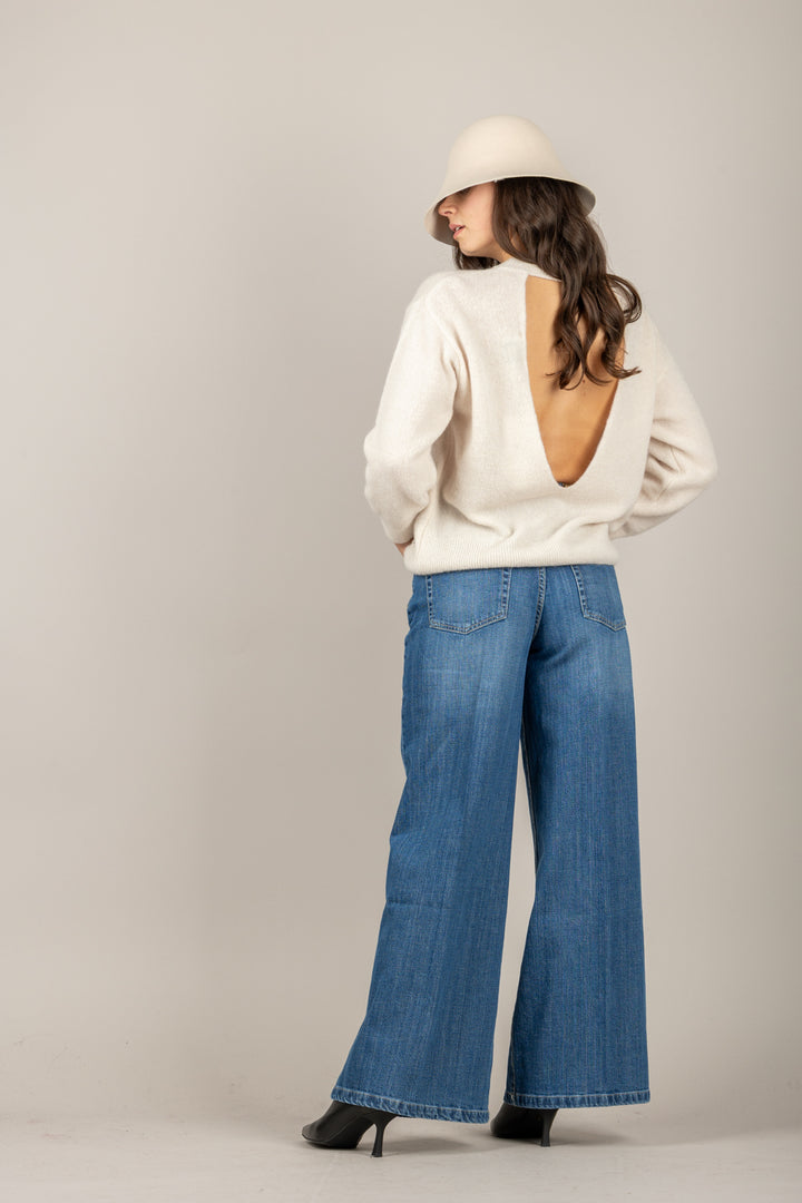 DIXIE - M277Y226 - MAGLIA MANICHE LUNGHE SCOLLO SCHIENA