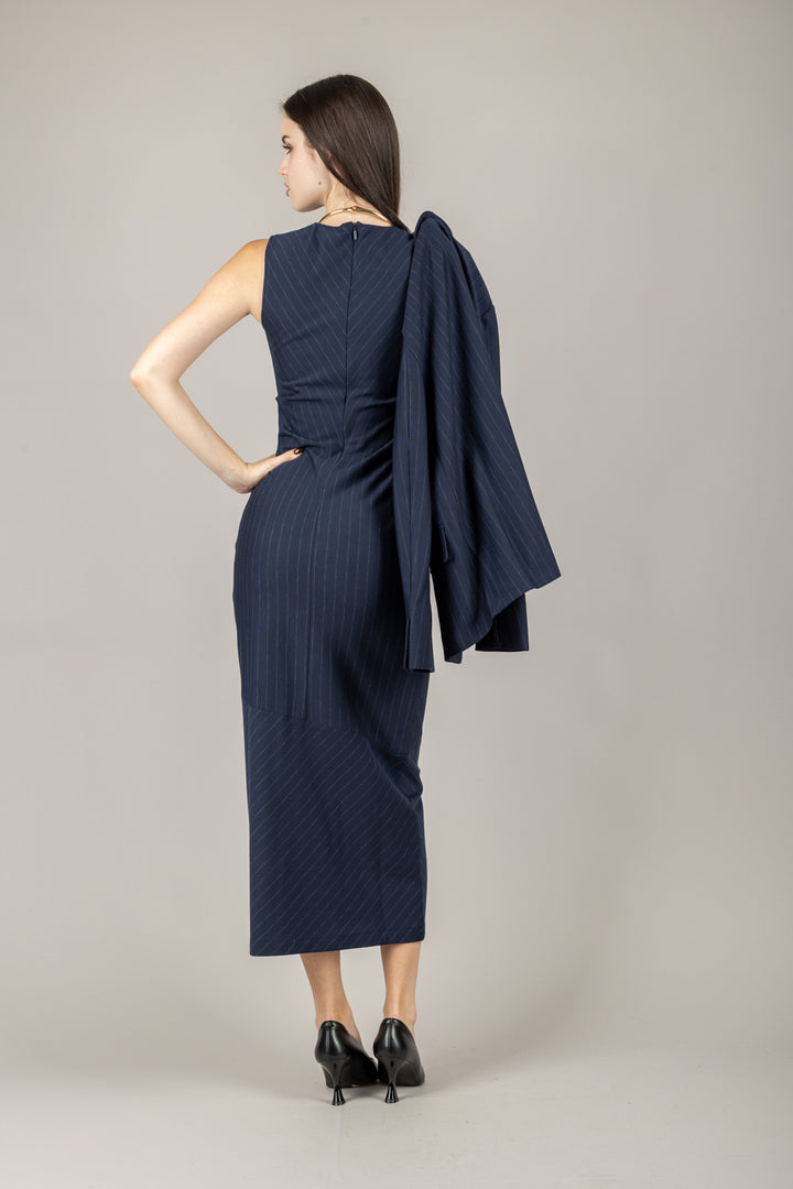 MM MaxMara - 2526626047 - ABITO GIROMANICA GESSATO NEWPORT