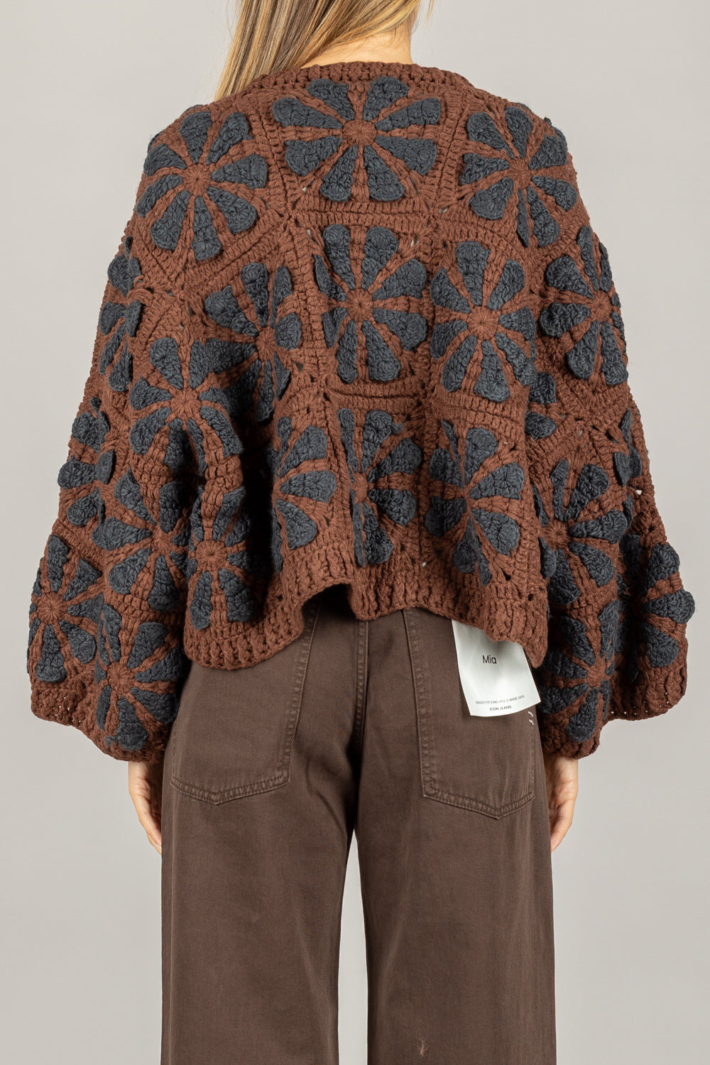 EMUNA - CARDIGAN APERTO CROCHET