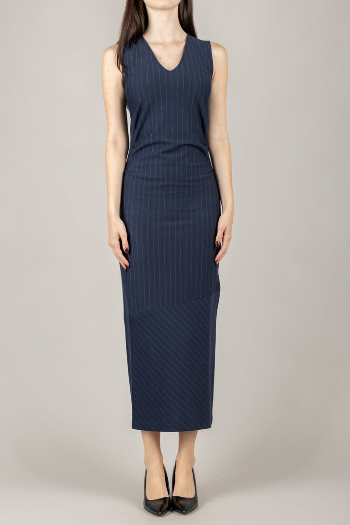 MM MaxMara - 2526626047 - ABITO GIROMANICA GESSATO NEWPORT