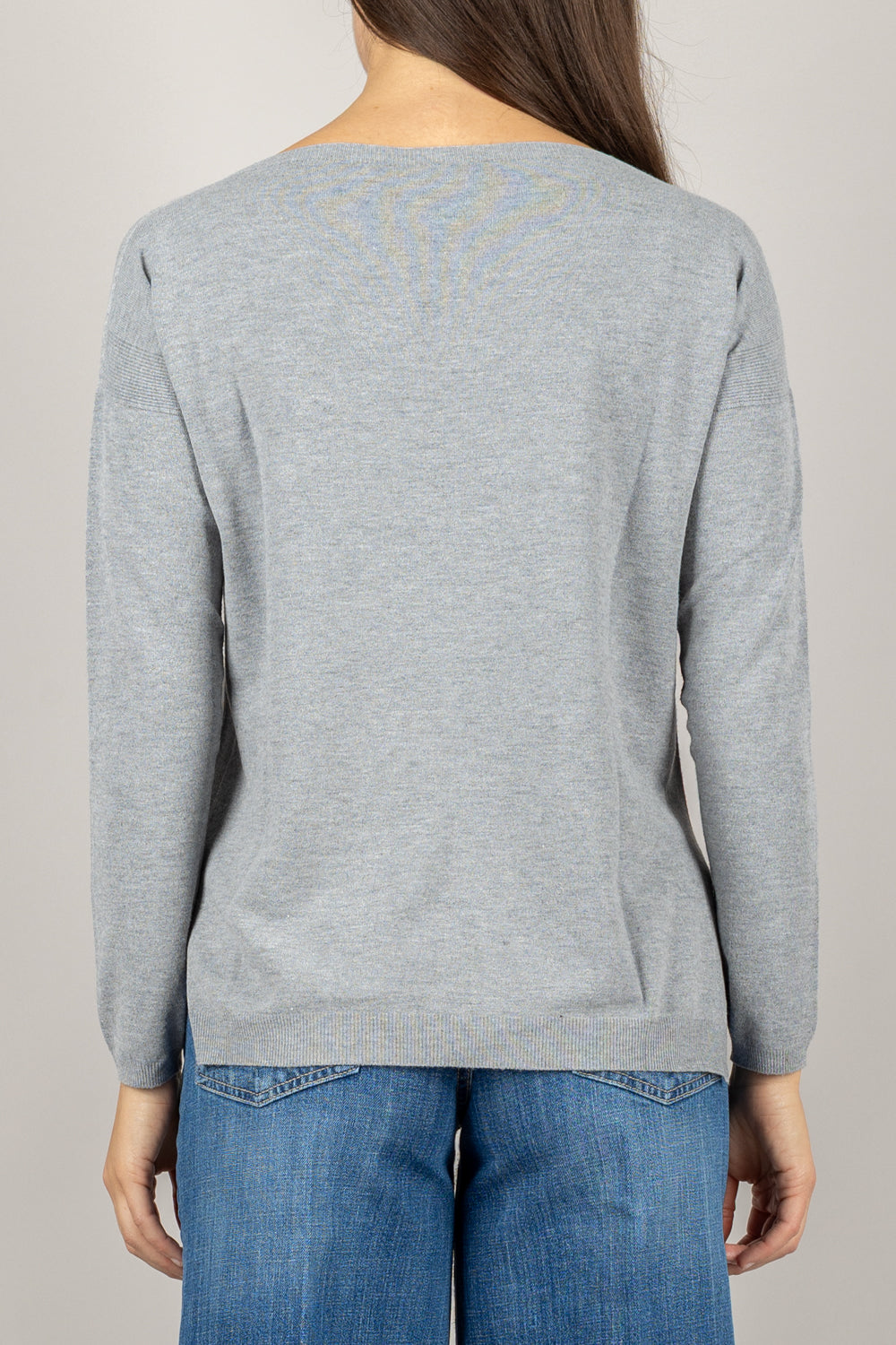 KONTATTO - 3M0800C - MAGLIA SCATOLETTA CON SPACCHI LATERALI