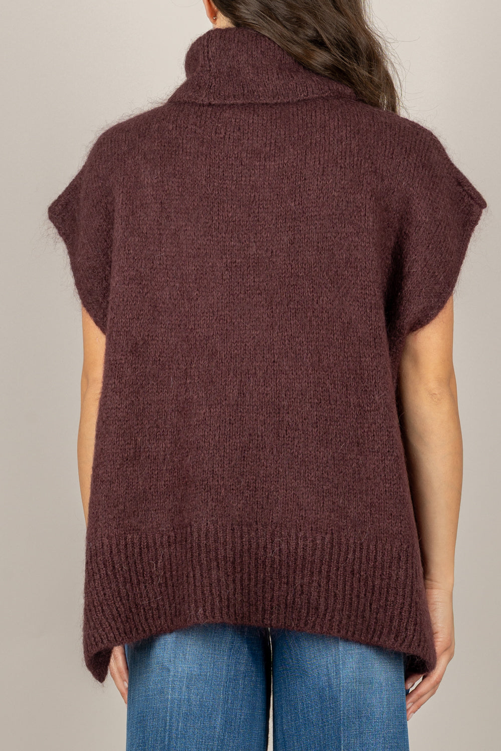 DIXIE - M277Y238 - MAGLIA MOHAIR COLLO ALTO