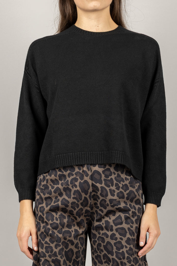 VICOLO - 77062F - MAGLIA SCATOLETTA GIROCOLLO