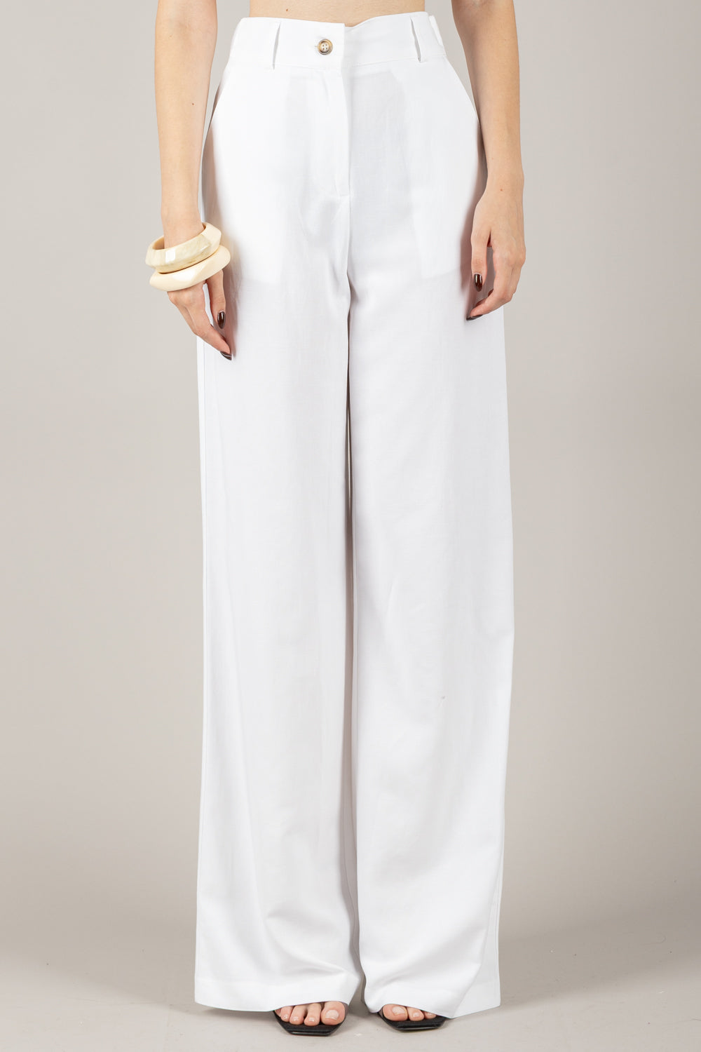 DIXIE - L845W035/P845W214 - COMPLETO TOP SCOLLO A V E PANTALONE